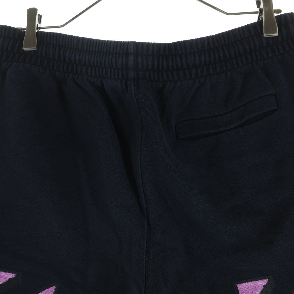 OFF-WHITE(オフホワイト) 21SS Marker Sweat Shorts スウェットハーフパンツ ショーツ ブラック OMCI006R21FLE002