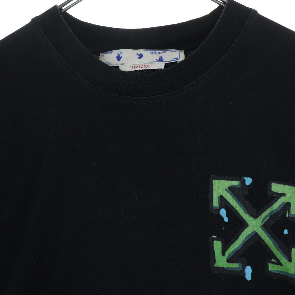 OFF-WHITE(オフホワイト) 22SS T-Shirt 半袖Tシャツ ブラック OMAA038S22JER009
