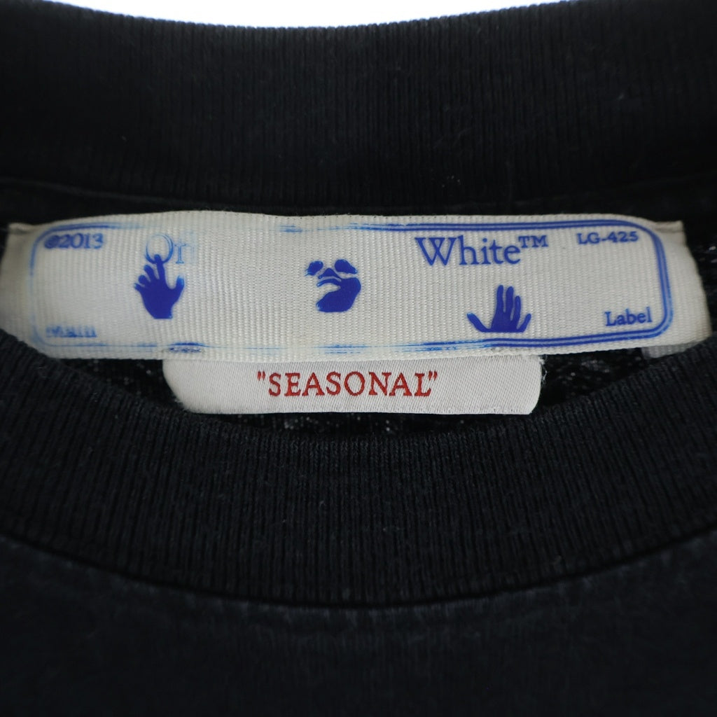 OFF-WHITE(オフホワイト) 22SS T-Shirt 半袖Tシャツ ブラック OMAA038S22JER009