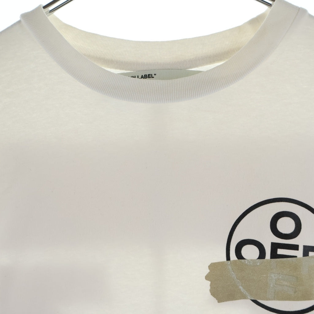 OFF-WHITE(オフホワイト) 20SS Tape Arrow T-Shirt 半袖Tシャツ ホワイト OMAA038R20185002