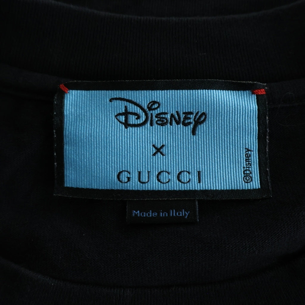 GUCCI(グッチ) ×Disney T-Shirt ディズニー 半袖Tシャツ ブラック 644671 XJDBD