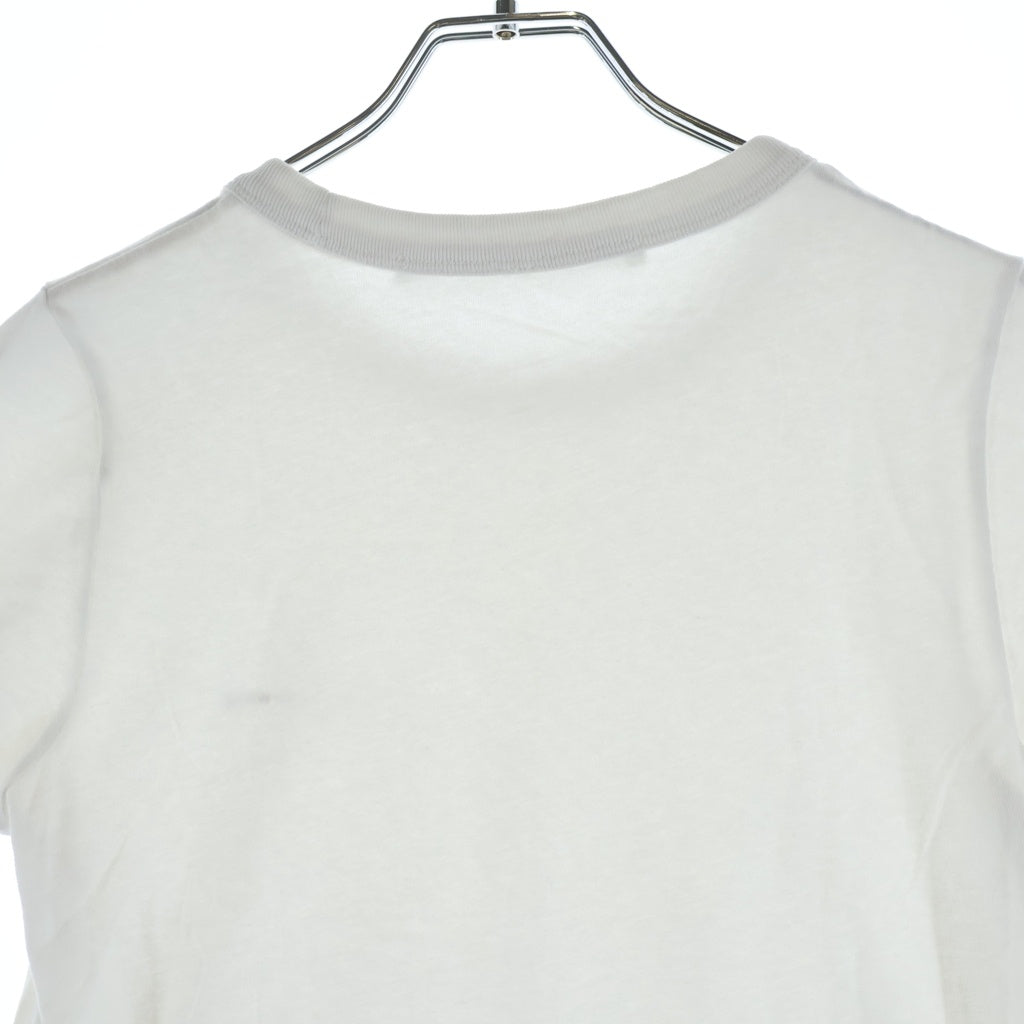 ALEXANDER WANG(アレキサンダーワン) Cropped T-Shirt クロップド半袖Tシャツ ホワイト レディース
