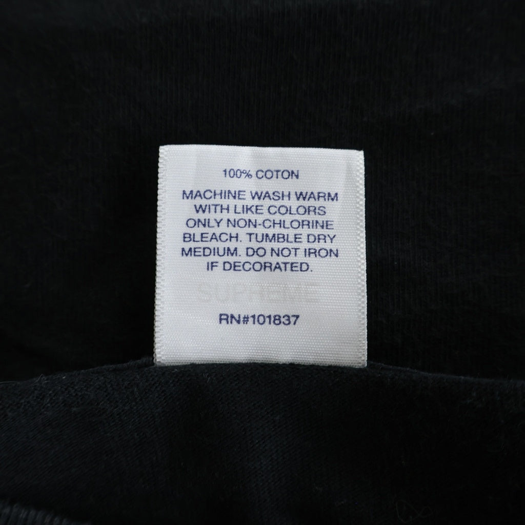 SUPREME(シュプリーム) 21SS Kaws Chalk Box Logo Tee カウズ チョークボックスロゴ 半袖Tシャツ ブラック