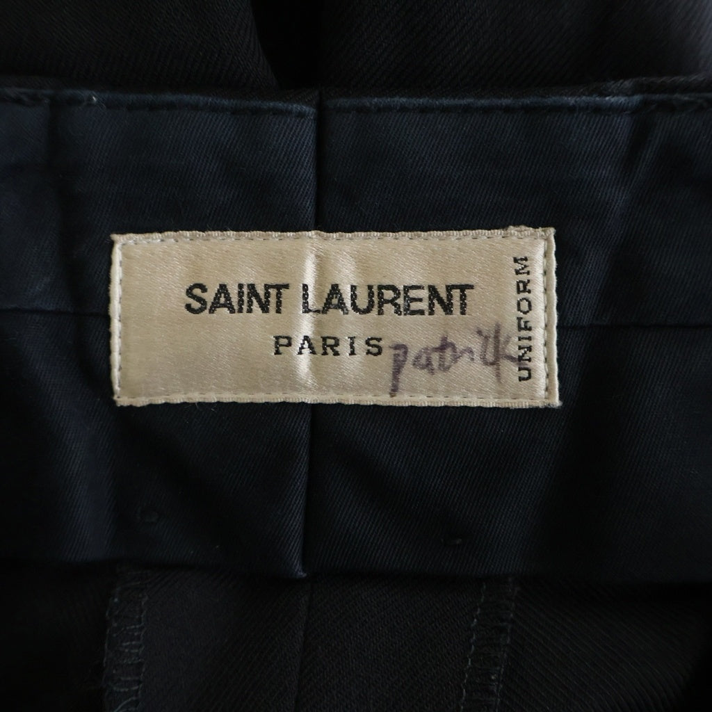 SAINT LAURENT PARIS(サンローランパリ) Uniform Wool Pants ユニフォーム ウールパンツ スラックス 637089 Y404W