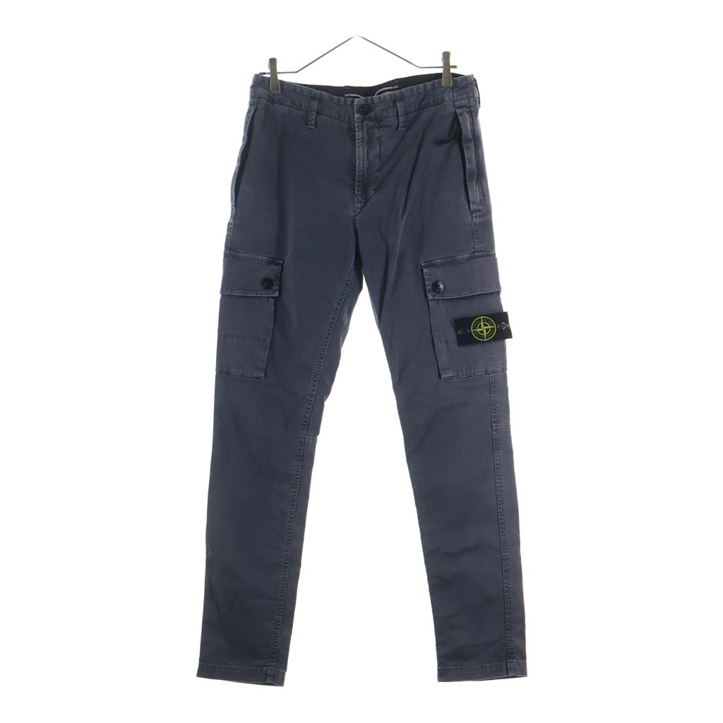 STONE ISLAND(ストーンアイランド) TYPE-SL Cargo Pants ロゴワッペン フェード加工 カーゴパンツ グレー 7715303L1