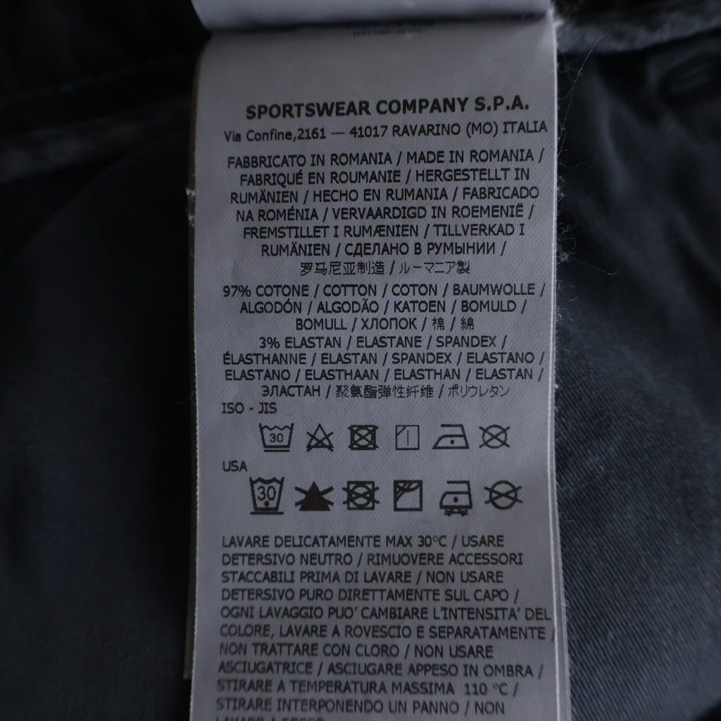 STONE ISLAND(ストーンアイランド) TYPE-SL Cargo Pants ロゴワッペン フェード加工 カーゴパンツ グレー 7715303L1