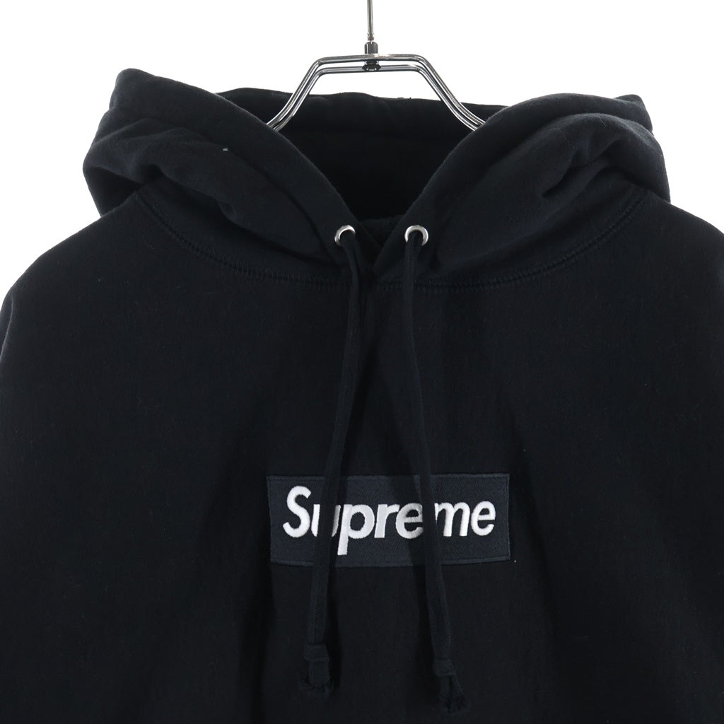 SUPREME(シュプリーム) 23AW Box Logo Hooded Sweatshirt ボックスロゴ フーデッドスウェットシャツ プルオーバーパーカー ブラック