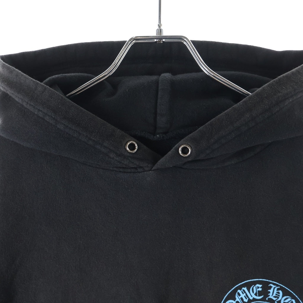 CHROME HEARTS(クロムハーツ) MAPPLETHORPE HOODIE メイプルソープ ホースシュー フーディー プルオーバー スウェットパーカー ブルー/ブラック