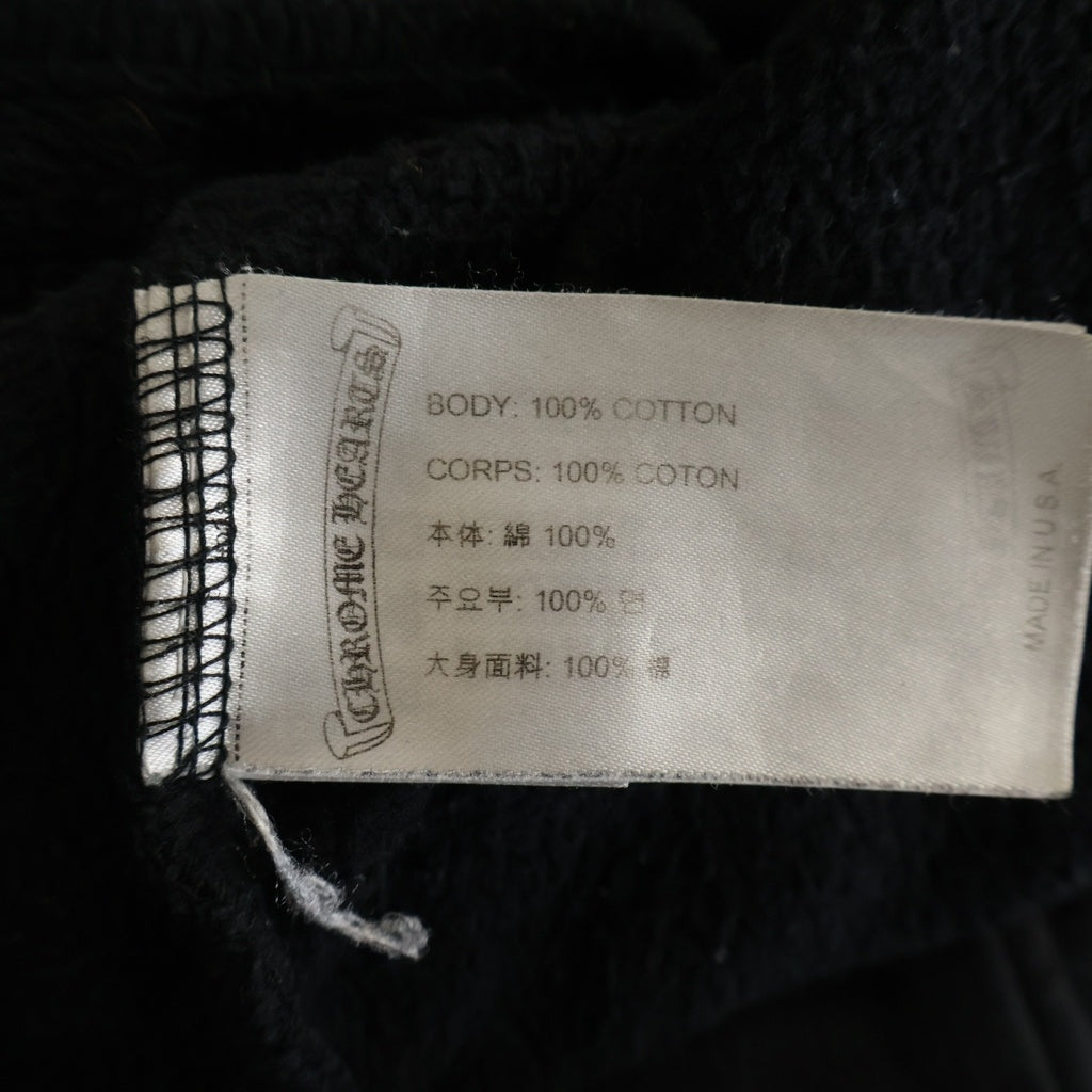 CHROME HEARTS(クロムハーツ) MAPPLETHORPE HOODIE メイプルソープ ホースシュー フーディー プルオーバー スウェットパーカー ブルー/ブラック