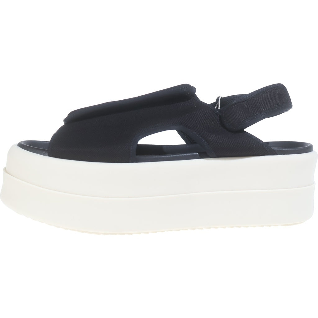 Rick Owens(リックオウエンス) DOUBLE BUMPER SANDAL ダブルバンパー サンダル ローカットシューズ ブラック DS01E3836-DO