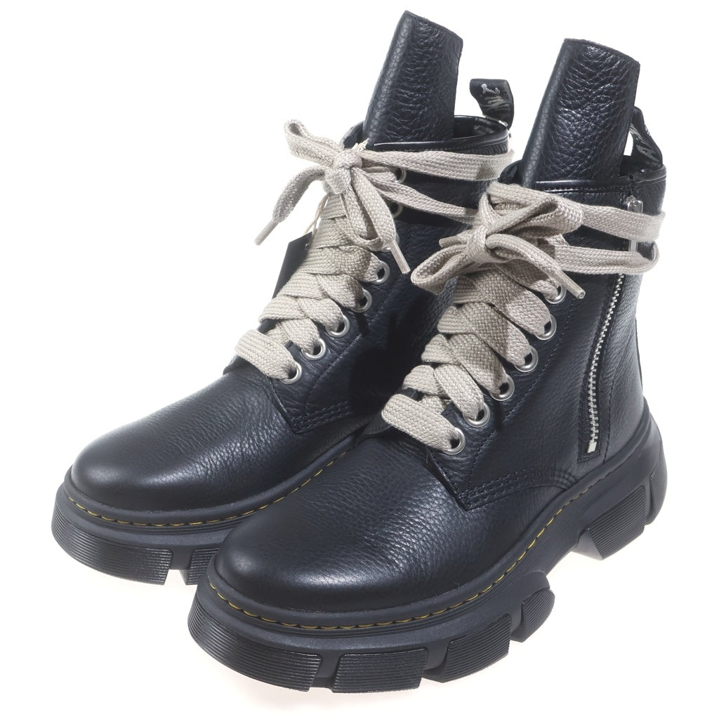 Rick Owens(リックオウエンス) ×Dr.Martens 1460 DMXL JUMBO LACE BOOT ドクターマーチン ジャンボレース ハイカットレザーブーツ ブラック 31755001