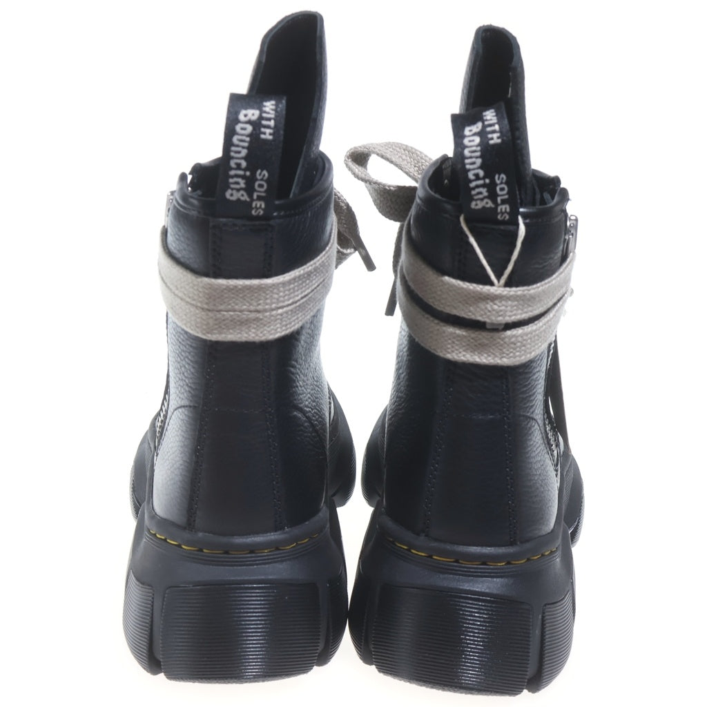 Rick Owens(リックオウエンス) ×Dr.Martens 1460 DMXL JUMBO LACE BOOT ドクターマーチン ジャンボレース ハイカットレザーブーツ ブラック 31755001