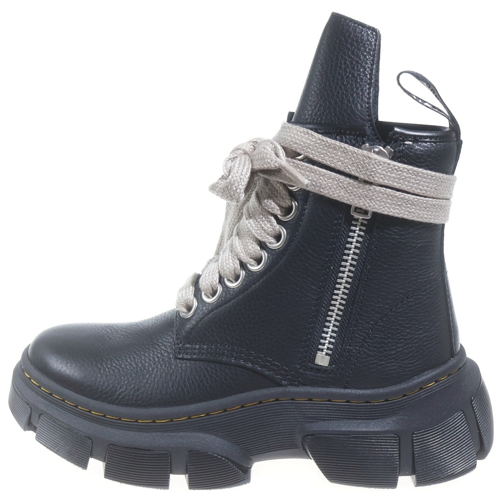 Rick Owens(リックオウエンス) ×Dr.Martens 1460 DMXL JUMBO LACE BOOT ドクターマーチン ジャンボレース ハイカットレザーブーツ ブラック 31755001