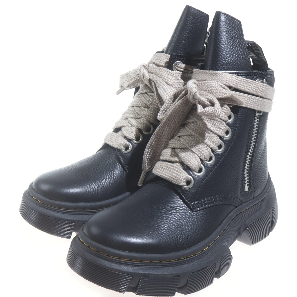 Rick Owens(リックオウエンス) ×Dr.Martens 1460 DMXL JUMBO LACE BOOT ドクターマーチン ジャンボレース ハイカットレザーブーツ ブラック 31755001