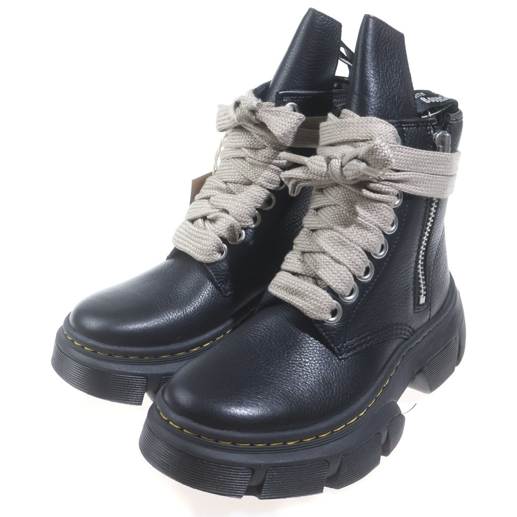 Rick Owens(リックオウエンス) ×Dr.Martens 1460 DMXL JUMBO LACE BOOT ドクターマーチン ジャンボレース ハイカットレザーブーツ ブラック 31755001