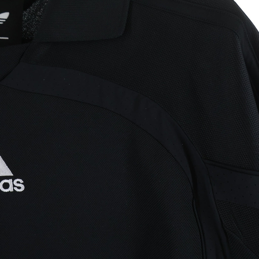 everyone(エブリワン) ×adidas JERSEY アディダス 半袖ポロシャツ ブラック KR6708