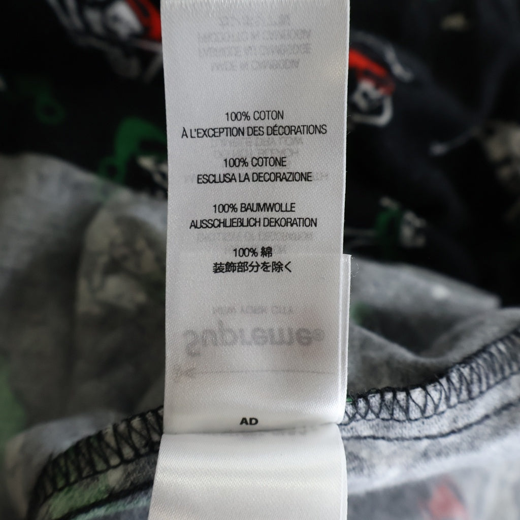SUPREME(シュプリーム) 25AW Hanes Holiday Pajama Set ヘインズ ホリデー パジャマセット 長袖シャツ パンツ ブラック