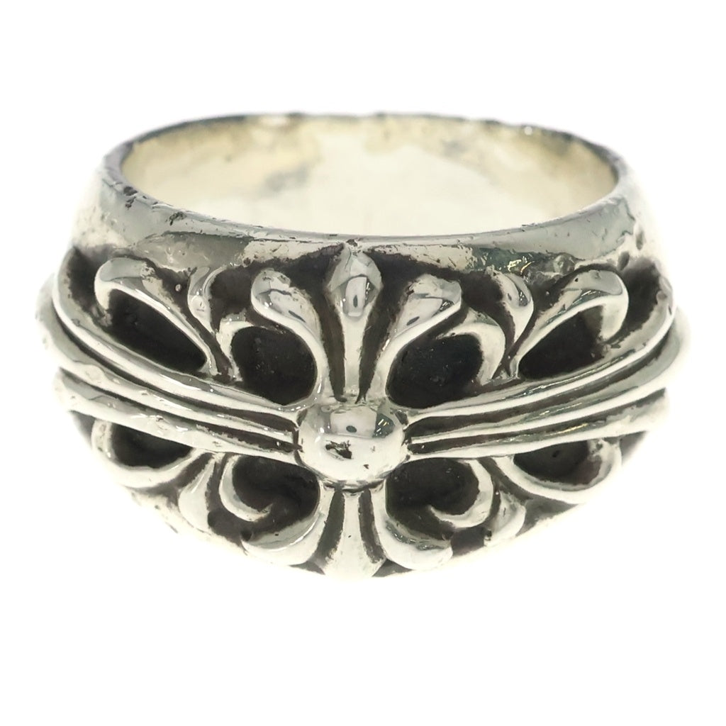 CHROME HEARTS(クロムハーツ) FLRL CRS フローラルクロス リング シルバー BCA346 レディース