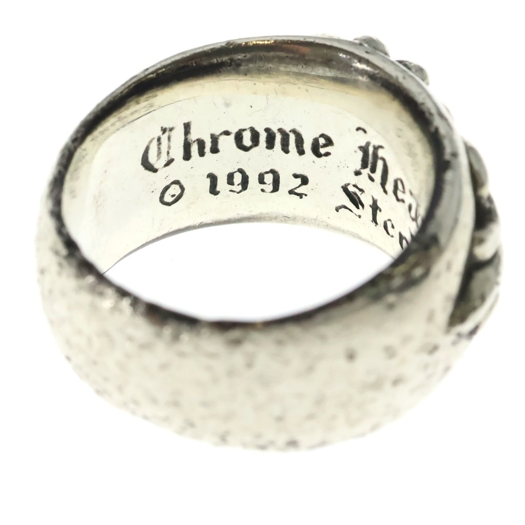CHROME HEARTS(クロムハーツ) FLRL CRS フローラルクロス リング シルバー BCA346 レディース