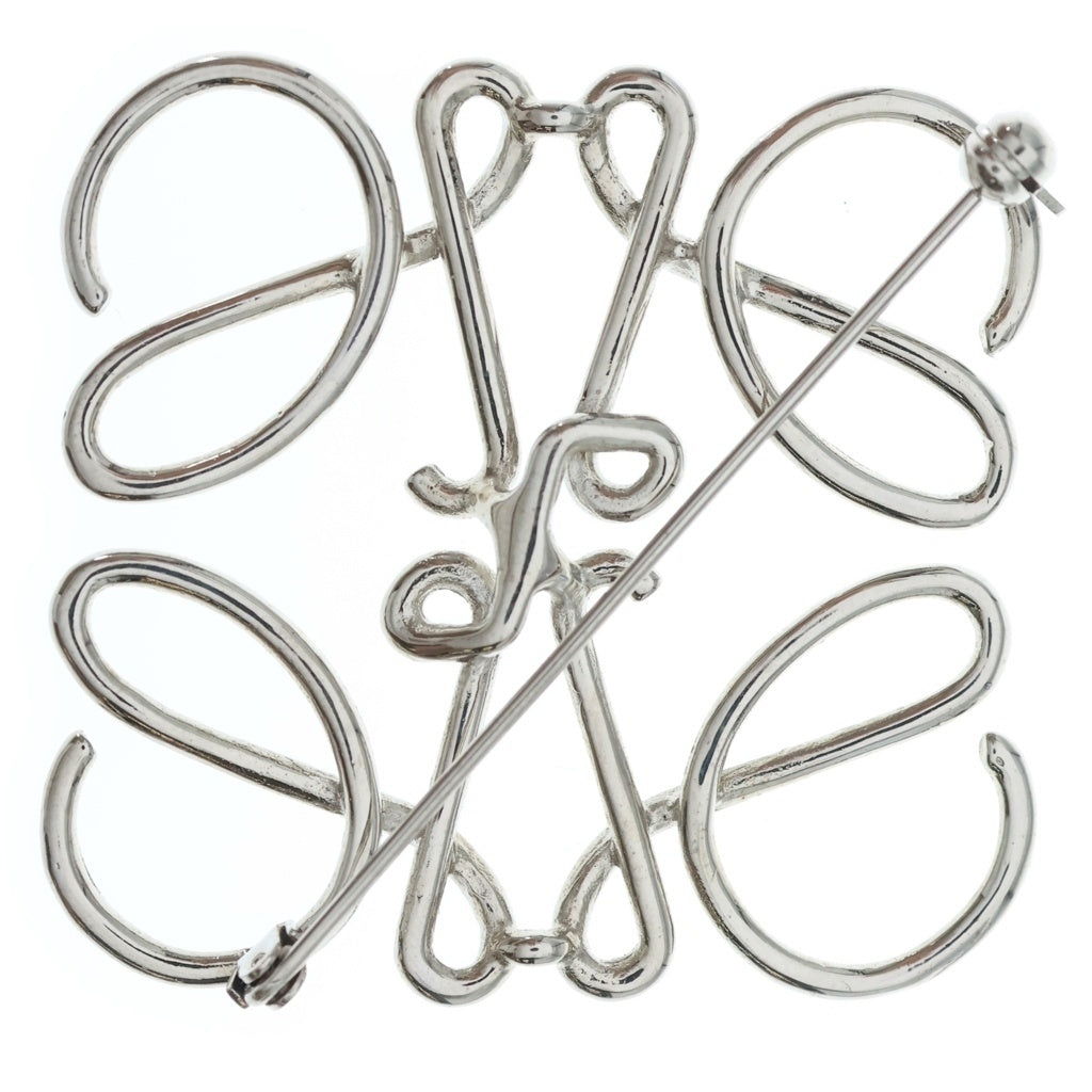 LOEWE(ロエベ) Anagram Brooch アナグラム ブローチ シルバー レディース