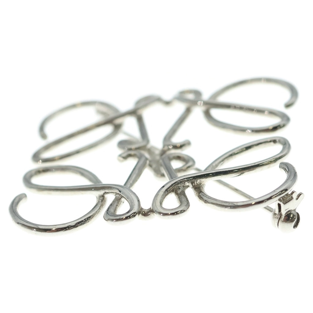 LOEWE(ロエベ) Anagram Brooch アナグラム ブローチ シルバー レディース