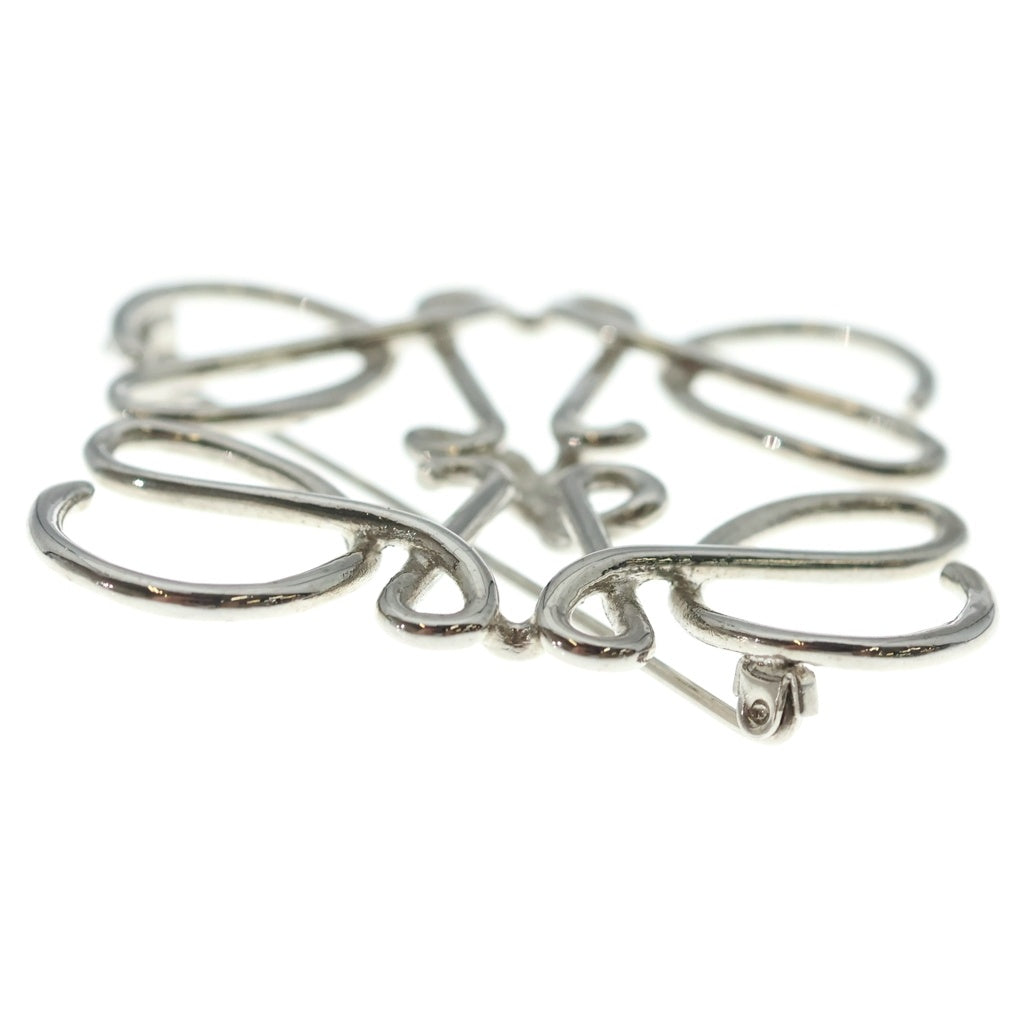 LOEWE(ロエベ) Anagram Brooch アナグラム ブローチ シルバー レディース