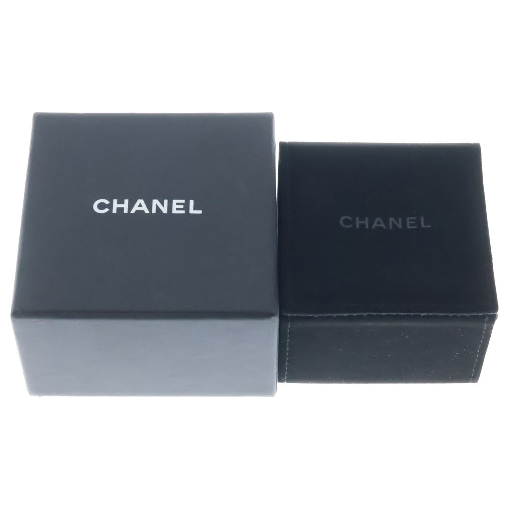 CHANEL(シャネル) Ring ココマーク ラインストーン装飾 リング シルバー