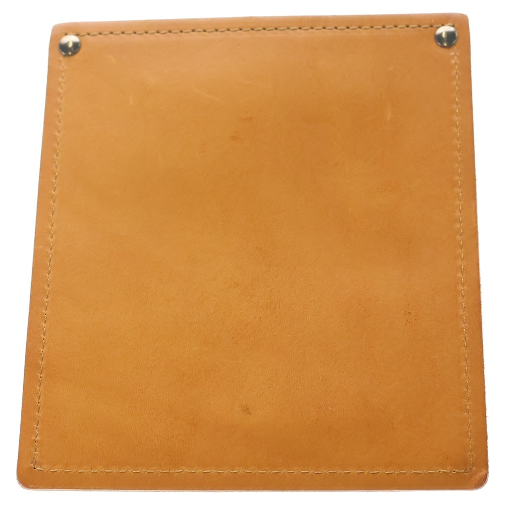 JACQUEMUS(ジャックムス) Leather Pocket ロゴプレート レザーポケット ブラウン
