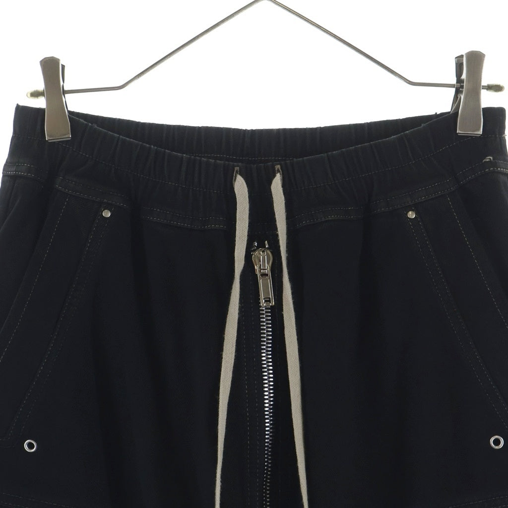 DRKSHDW(ダークシャドウ) DOUBLE CARGO JUMBO BELAS DU02D2398 ブリーチ加工 ダブル カーゴ ジャンボ ベラ パンツ ブラック