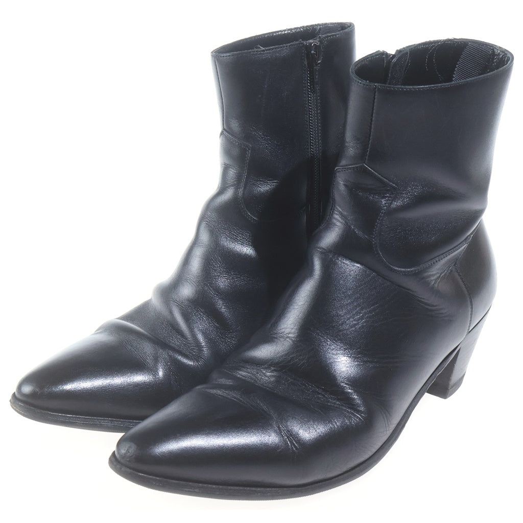 CELINE(セリーヌ) 19SS Hedi Slimane JACNO 6cm Heel Side-Zip Boots エディスリマン ジャクノ 6センチ ヒール サイドジップ ブーツ ブラック