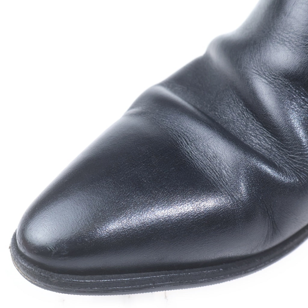 CELINE(セリーヌ) 19SS Hedi Slimane JACNO 6cm Heel Side-Zip Boots エディスリマン ジャクノ 6センチ ヒール サイドジップ ブーツ ブラック