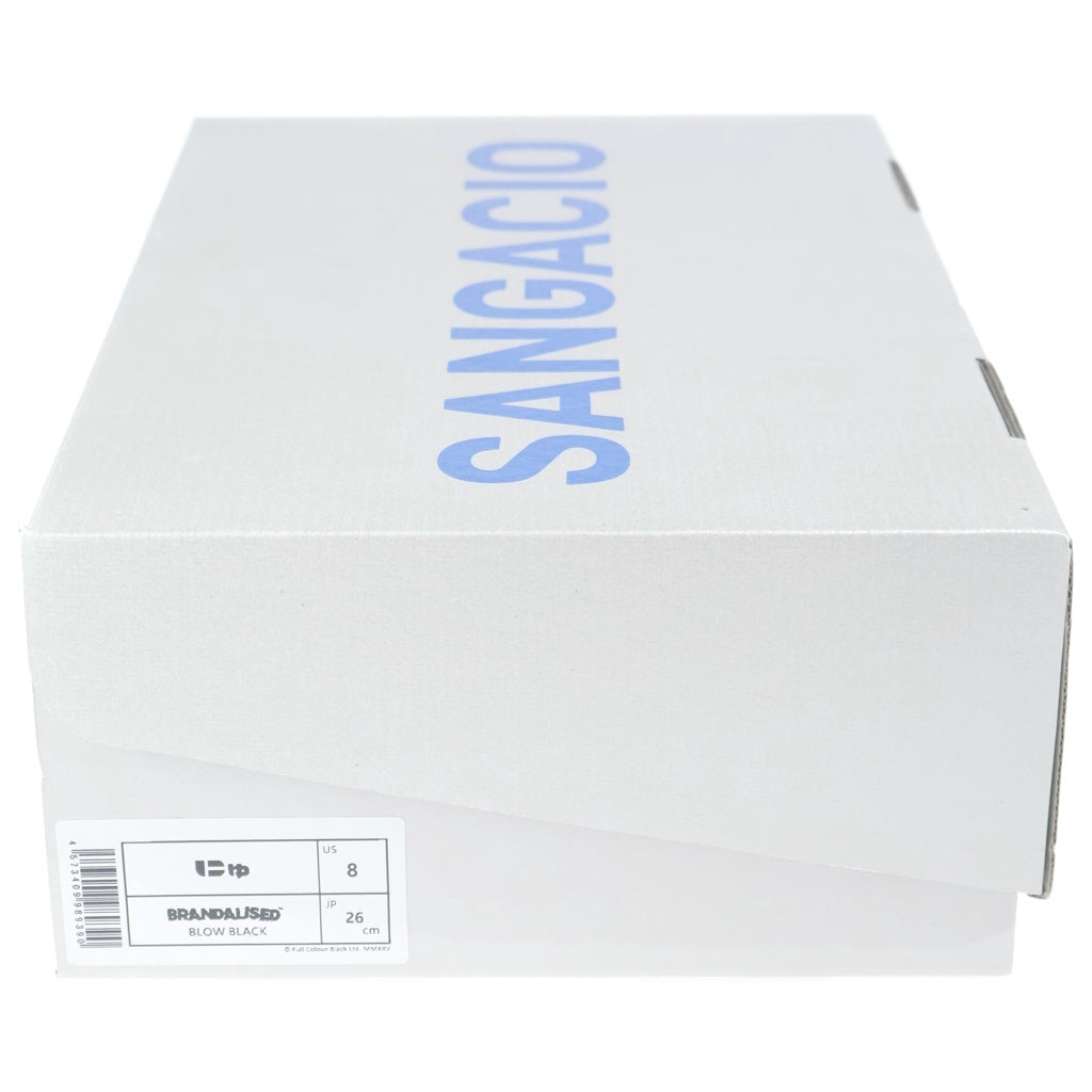 Sangacio(サンガッチョ) ×BRANDALISED DO NOTHING RAT ×ブランダライズド ドゥーナッシング ラット ローカットスニーカー ブラック US8/26.0cm