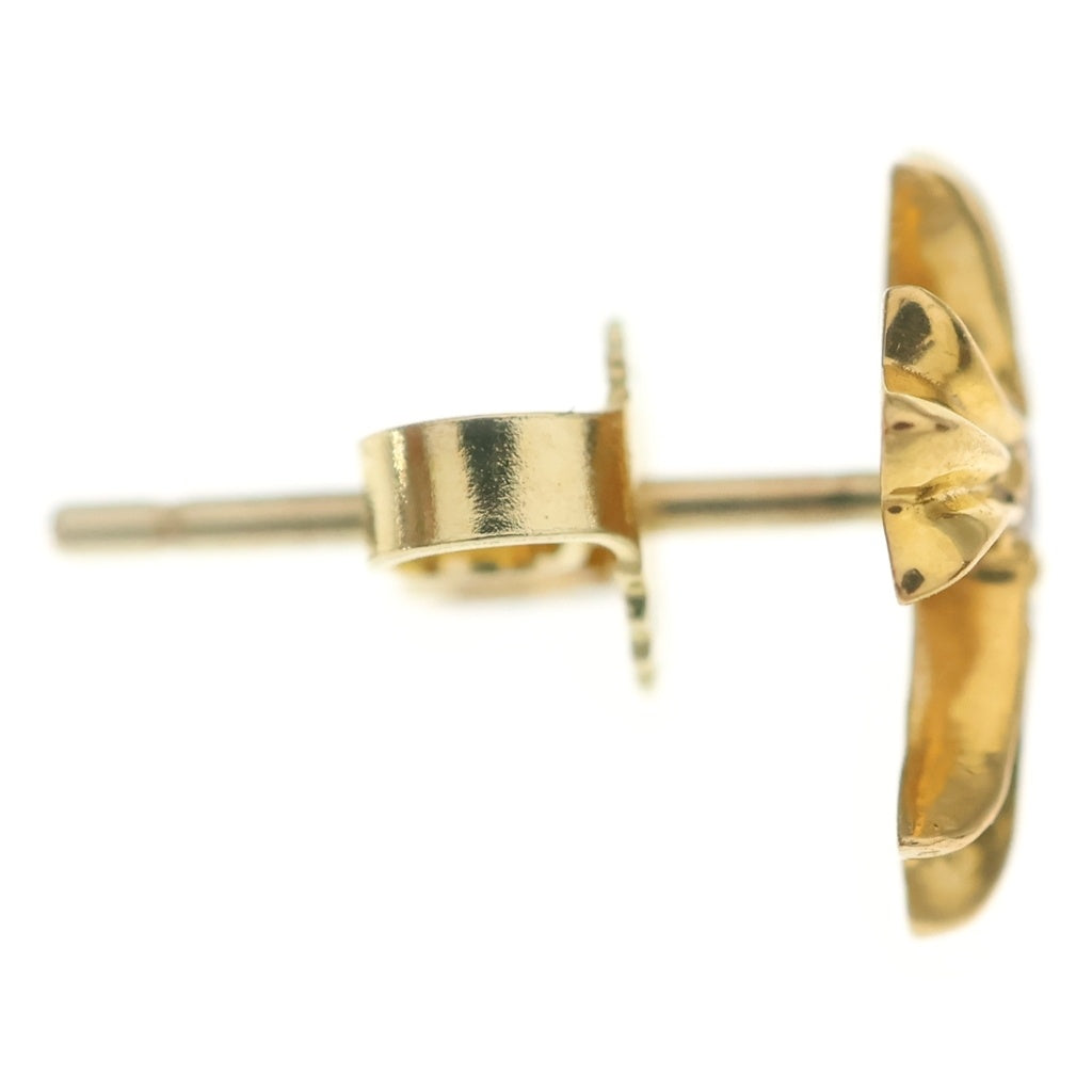 CHROME HEARTS(クロムハーツ) 22K No2 CH PLS 1DIA CHプラス スタッドピアス 1ダイヤ ゴールド BCA021