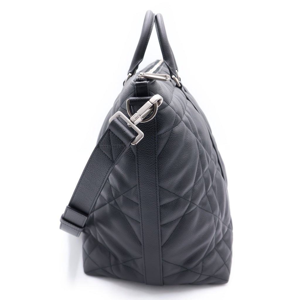 DIOR(ディオール) WEEKENDER 40 ウィークエンダー マキシカナージュ ボストンバッグ ブラック 1ESDU134MNE00NU