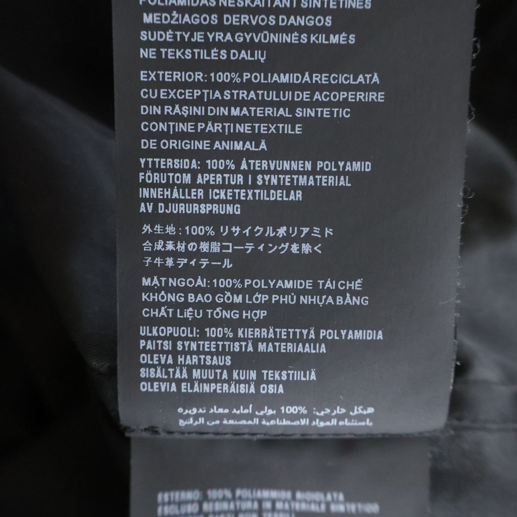 PRADA(プラダ) Re-Nylon Oversize Shirt トライアングルロゴ リナイロン 長袖シャツ ブラック SC601