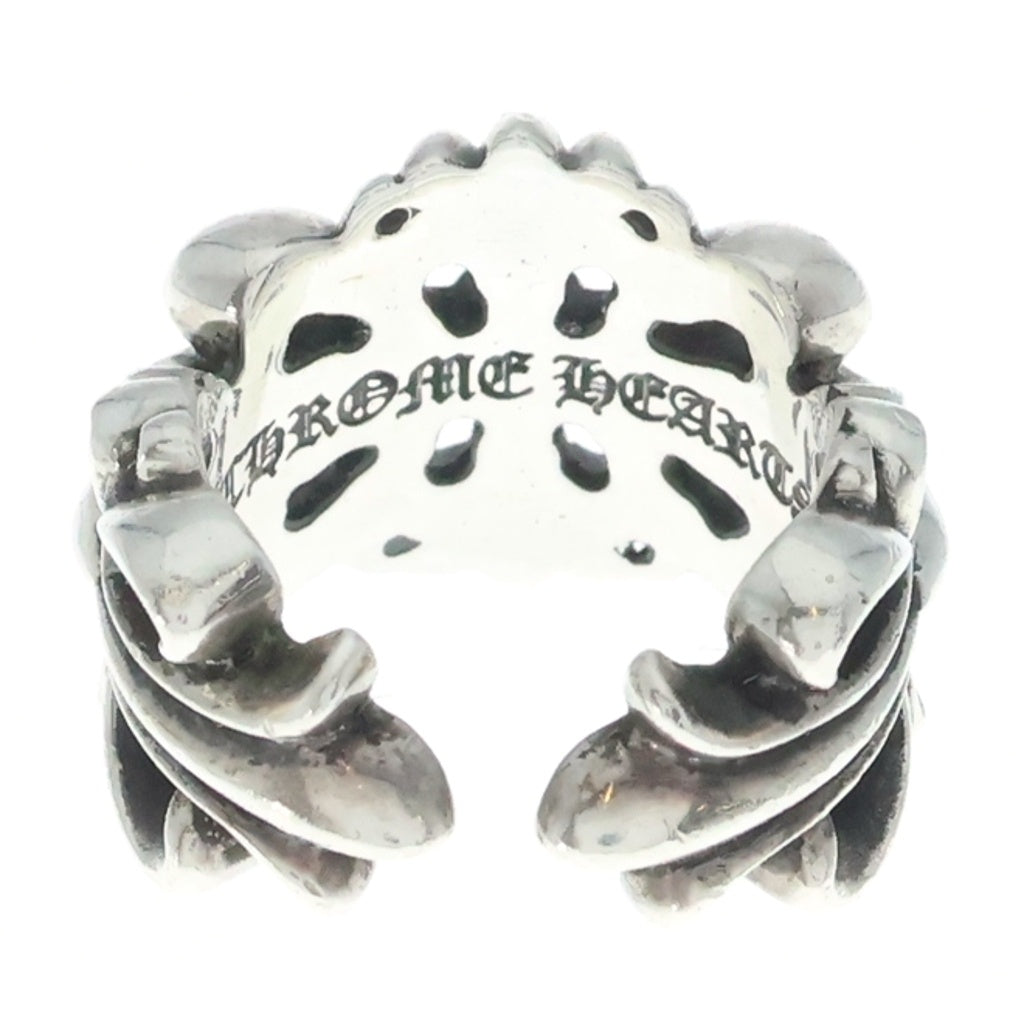 CHROME HEARTS(クロムハーツ) DBL FLRL CRS ダブルフローラルクロス リング シルバー BCA390