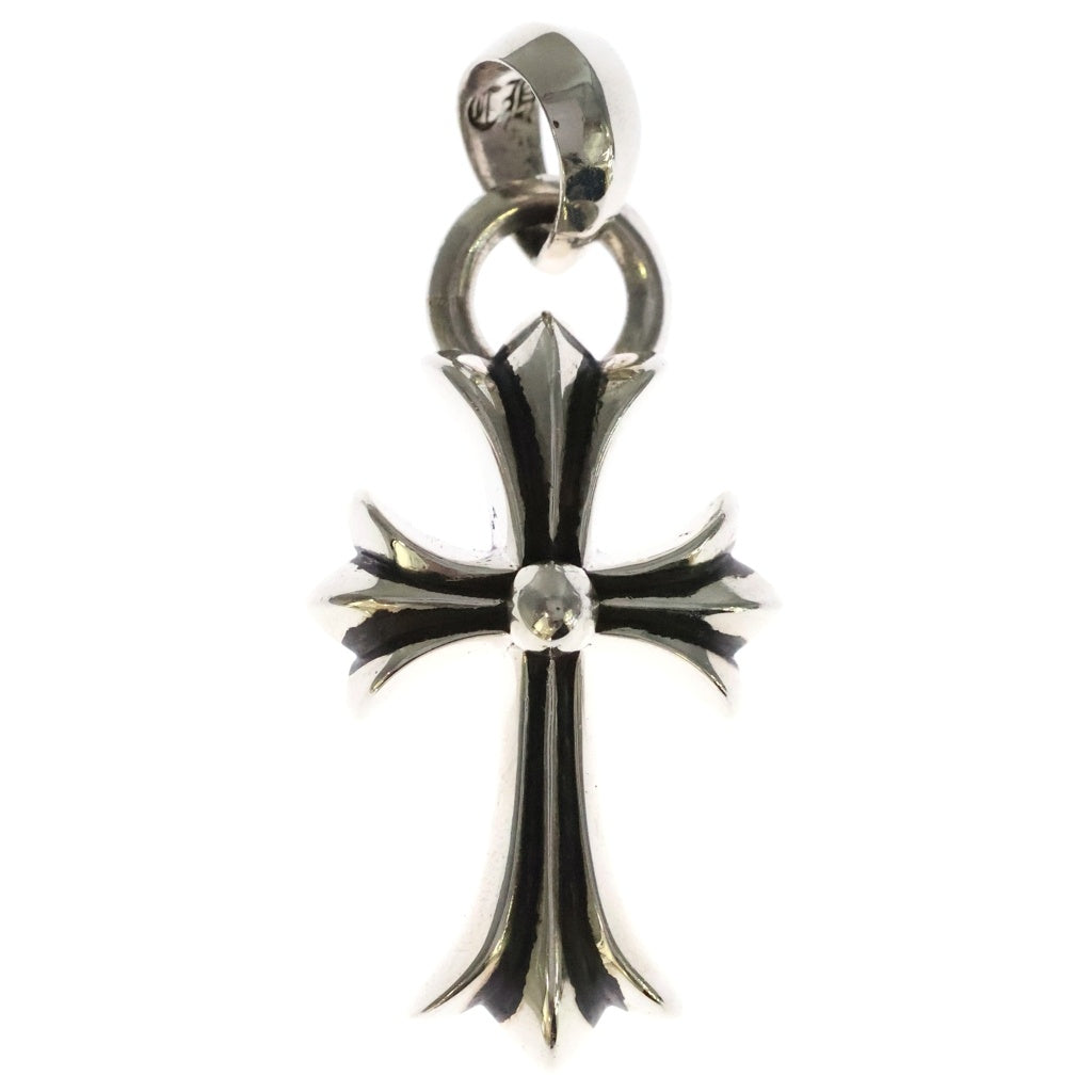 CHROME HEARTS(クロムハーツ) CH CRS SML W/BALE Wベイル スモールCHクロス ペンダントトップ シルバー BCA218