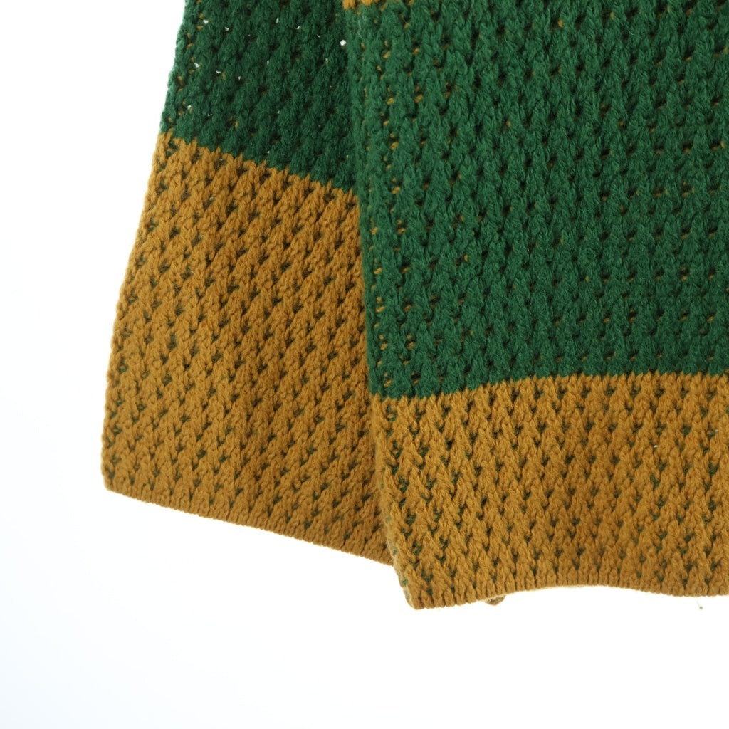 NIKE(ナイキ) xCPFM Crochet Hockey Sweater Chutney HJ5891-712 xカクタスプラントフリーマーケット クロシェ ホッケー セーター イエロー/グリーン HJ5891-712