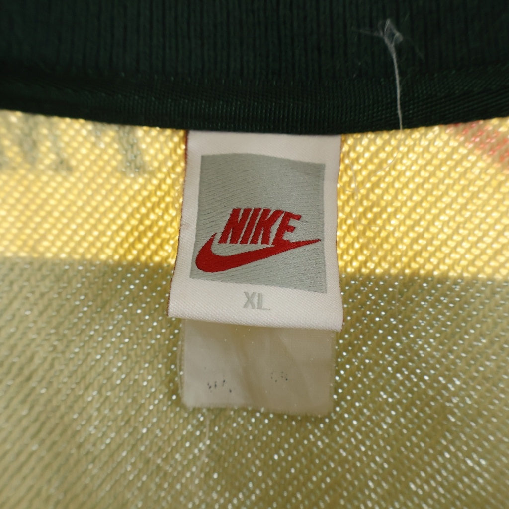NIKE(ナイキ) 21SS xCPFM Longsleeve Polo DA2592-397 xカクタスプラントフリーマーケット 襟付き ポロ ロングスリーブカットソー グリーン/ベージュ