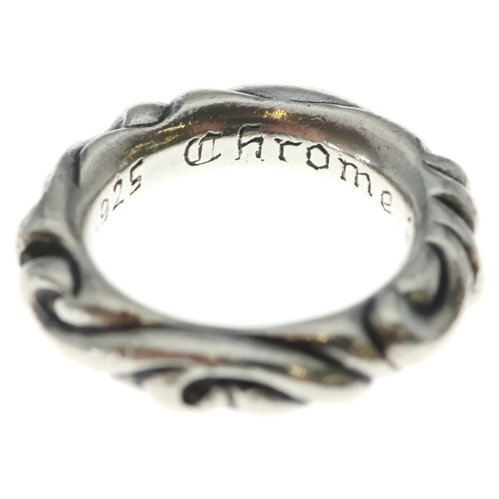 CHROME HEARTS(クロムハーツ) SCRL BAND スクロールバンド リング シルバー BCA351