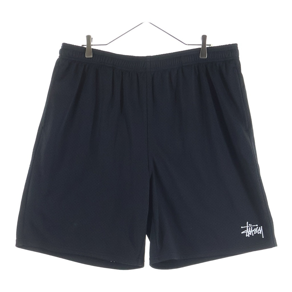 STUSSY(ステューシー) BASIC MESH SHORT バシック メッシュ ショーツ ハーフパンツ ブラック