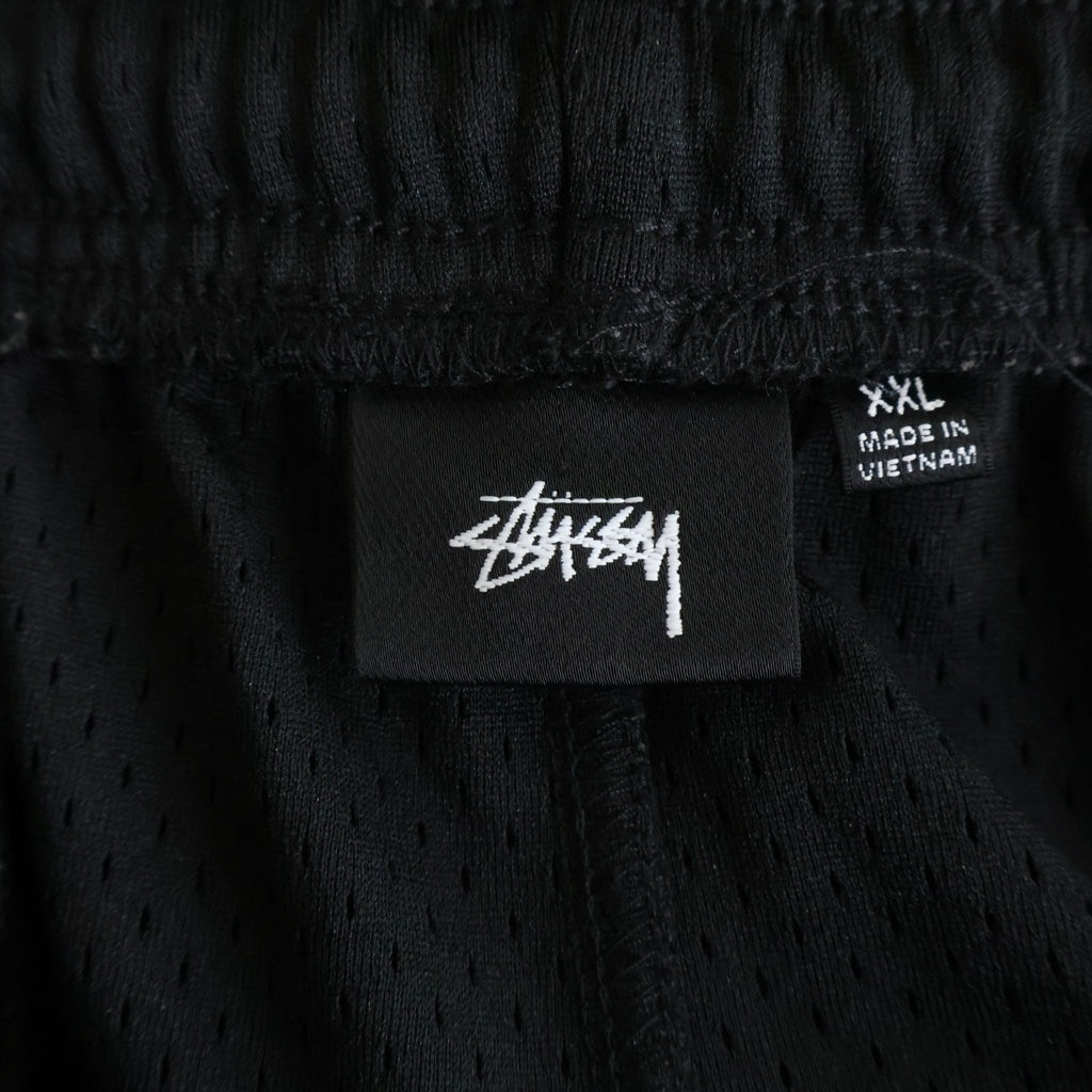 STUSSY(ステューシー) BASIC MESH SHORT バシック メッシュ ショーツ ハーフパンツ ブラック