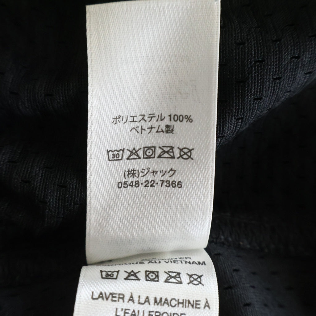 STUSSY(ステューシー) BASIC MESH SHORT バシック メッシュ ショーツ ハーフパンツ ブラック