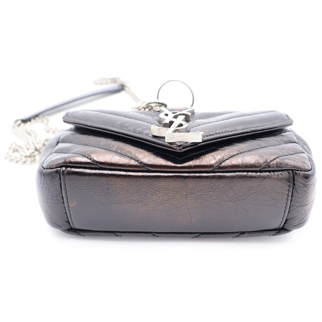 SAINT LAURENT PARIS(サンローランパリ) Quilting Chain Shoulder Bag チャーム付き キルティングチェーンショルダーバッグ ブラック 405671 405671 レディース