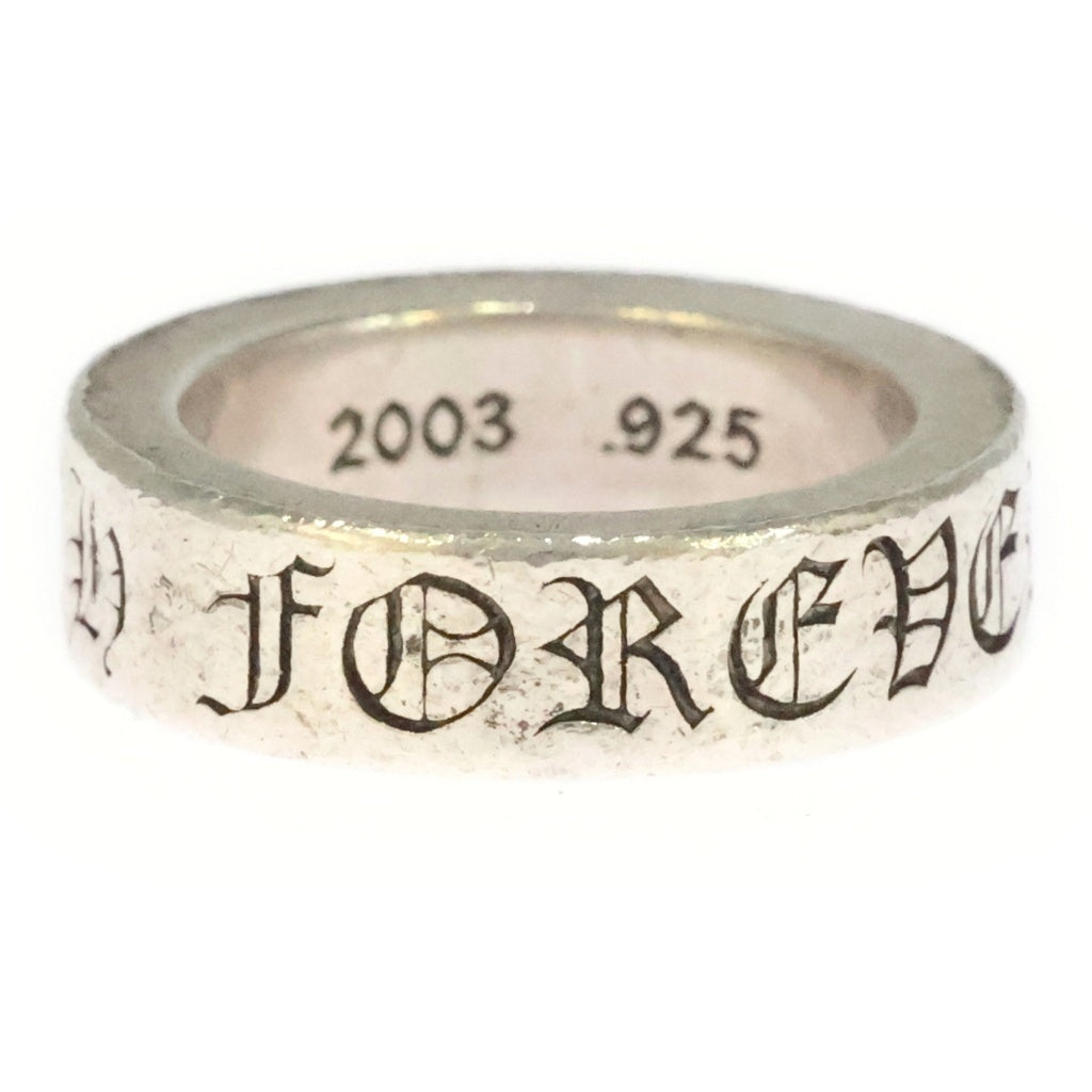 CHROME HEARTS(クロムハーツ) 6mm SPACER FOREVER 6mmスペーサーリング フォーエバーシルバーBCA337