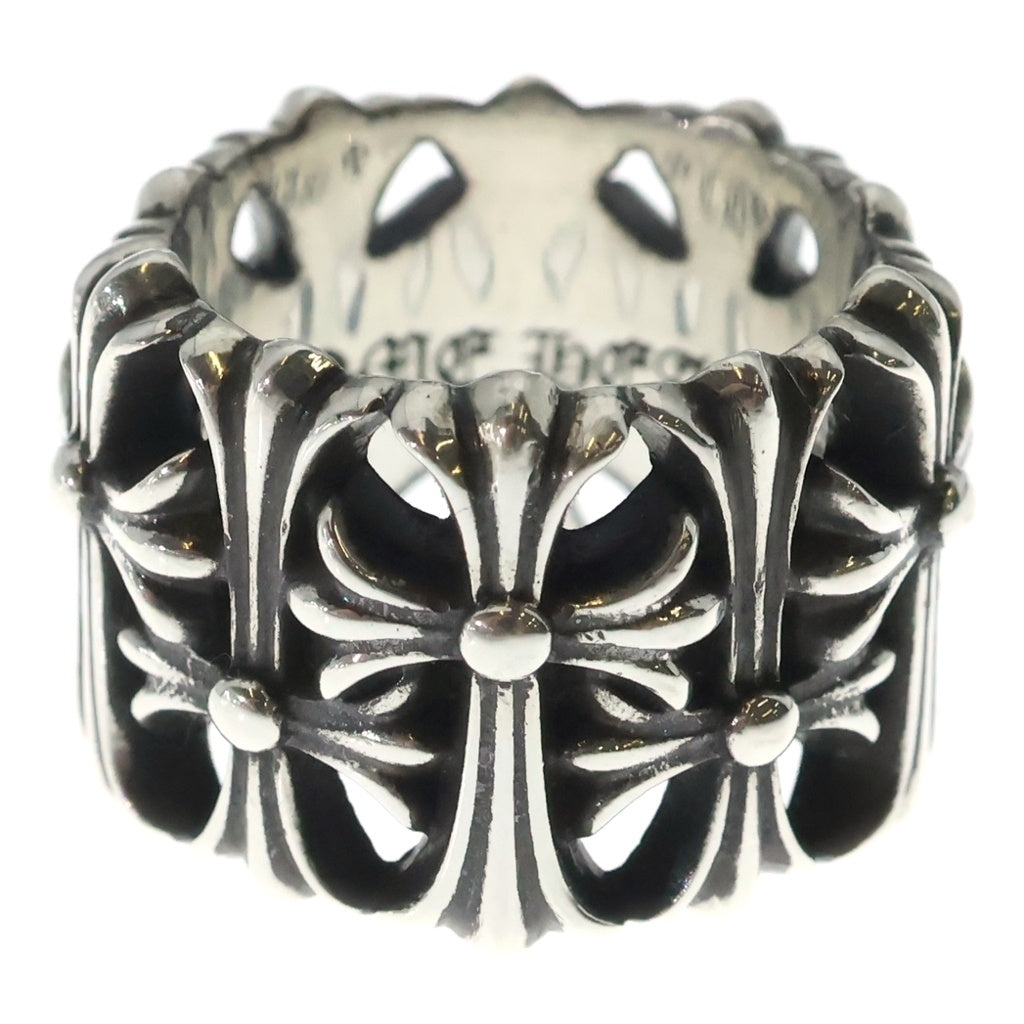CHROME HEARTS(クロムハーツ) CEMETERY セメタリー クロスリング シルバー BCA339 レディース
