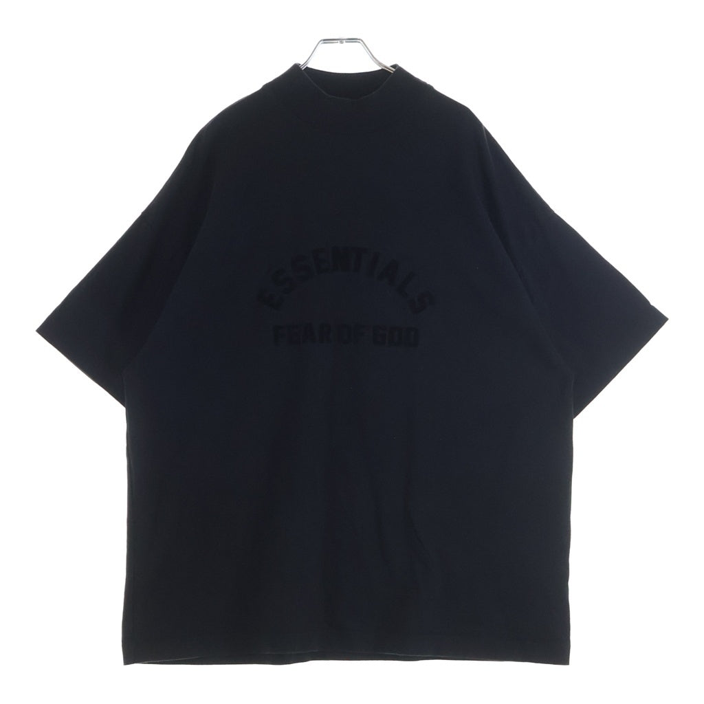 FEAR OF GOD ESSENTIALS(フィアオブゴッド エッセンシャルズ) S/S T-SHIRT ラバーロゴ 半袖Tシャツ ブラック