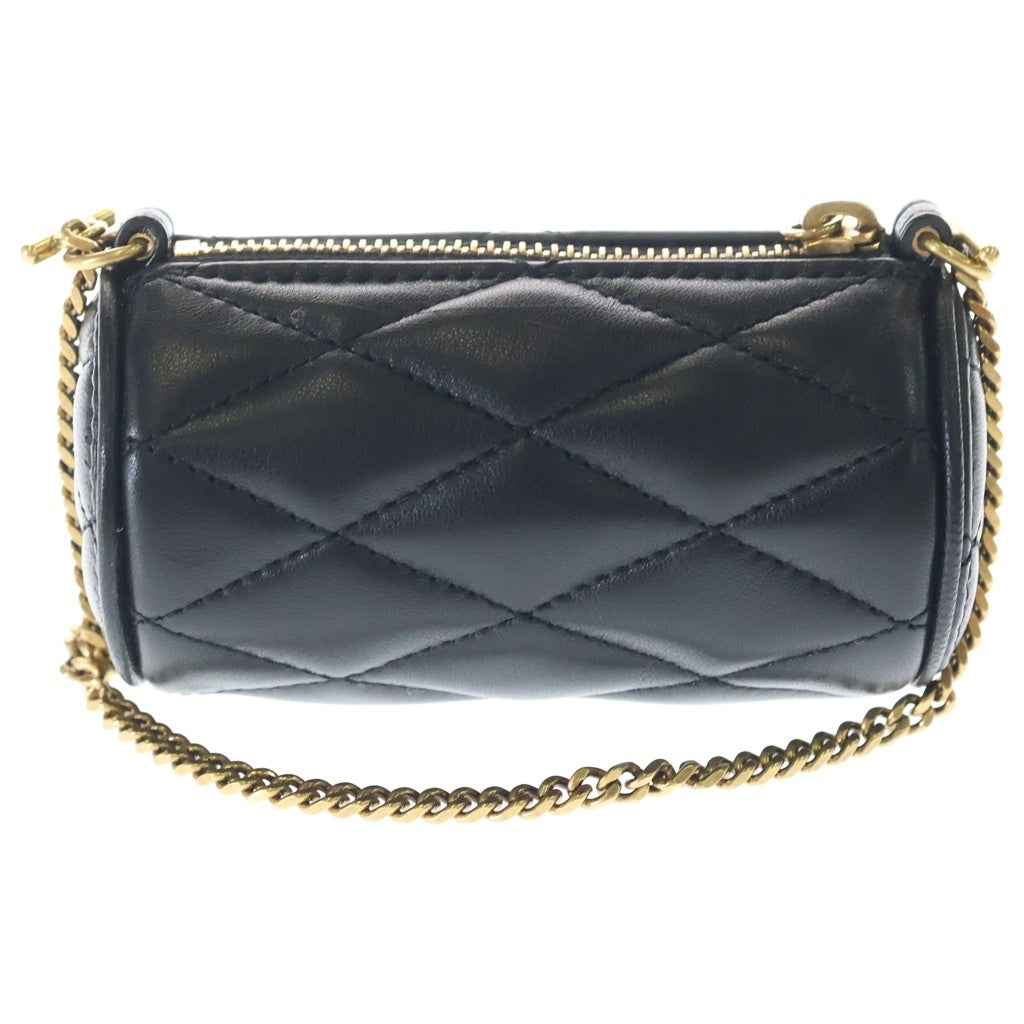 SAINT LAURENT PARIS(サンローランパリ) Sade Micro Quilting Leather Bag カサンドラ キルティングショルダーバッグ ミニポーチ ブラック 796296 レディース