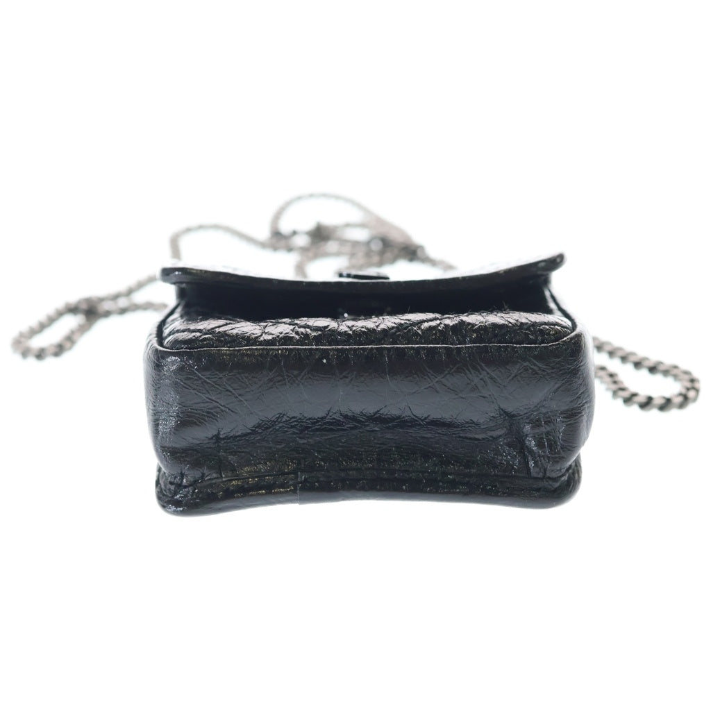SAINT LAURENT PARIS(サンローランパリ) Niki Chain Case ニキ カサンドラ ミニポーチ ケース ブラック 710844 レディース