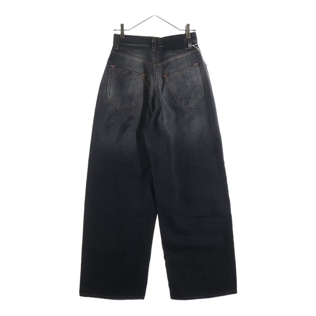 Acne Studios(アクネ ストゥディオズ) 2023 U Black Trafalgar C00089 ウォッシュド加工 ルーズフィットジーンズ デニムパンツ ブラック